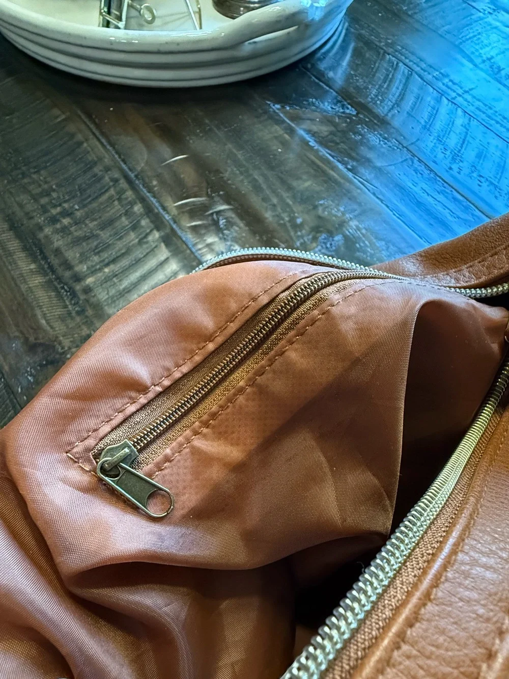 Fringe Convertible Women’s Backpack - Tan Pleather